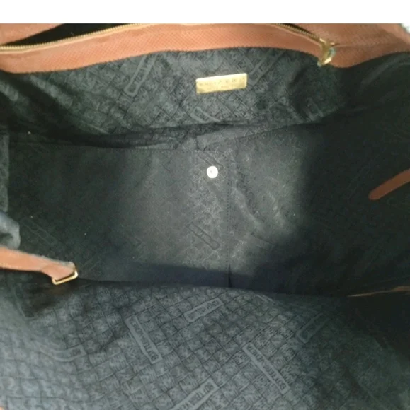 100% Authentic Bottega Veneta Marco Polo Large Black Coated Canvas Tote – Italy - Picture 8 of 9